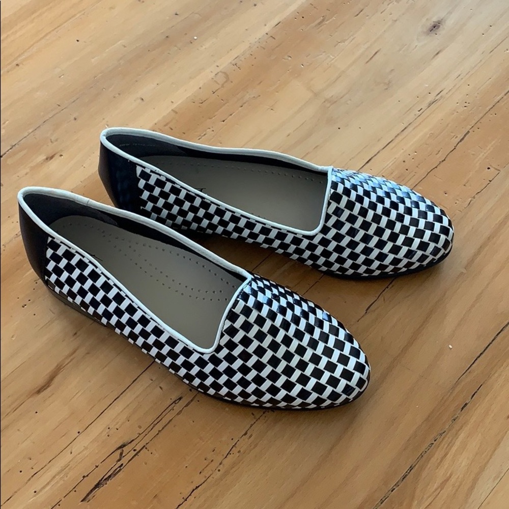 Trotters wise shoes black and white